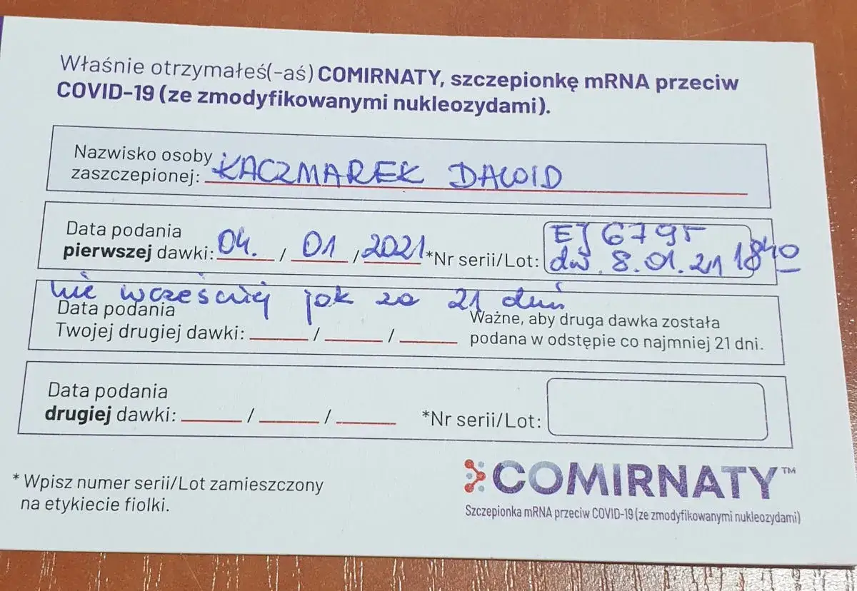 Karta szczepienia COVID zniknęła? Odnajdź ją w IKP 2026!
