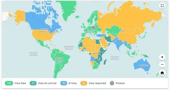 Gdzie bez paszportu mapa - podróżuj do krajów bez paszportu łatwo