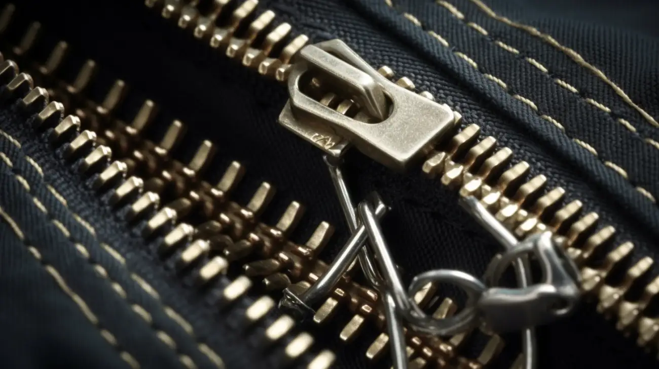 Jak naprawić zalepione zamek błyskawiczny w kilka minut