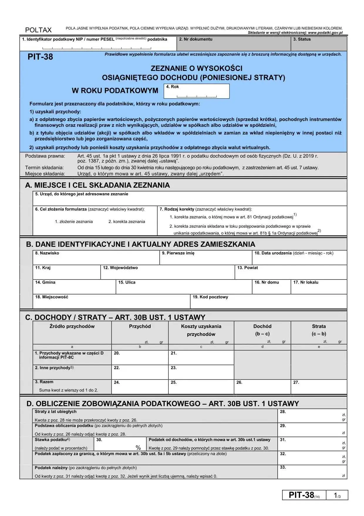 Jak wypełnić PIT-38 dla kryptowalut i uniknąć błędów w rozliczeniu