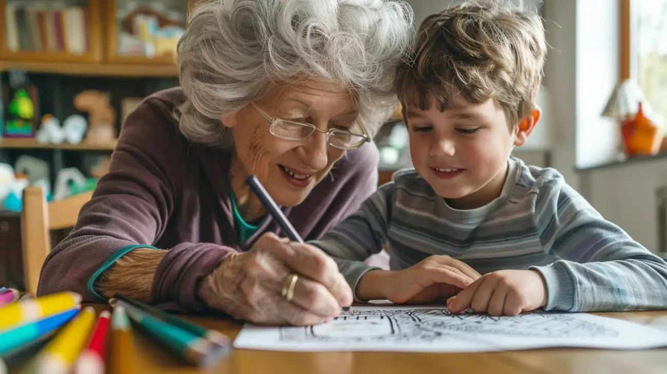 Kolorowanki na Dzień Babci i Dziadka: Wyjątkowy prezent od kochających wnuków