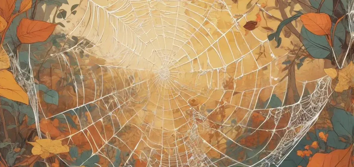 Sennik pajęczyna na ścianie - co oznacza?