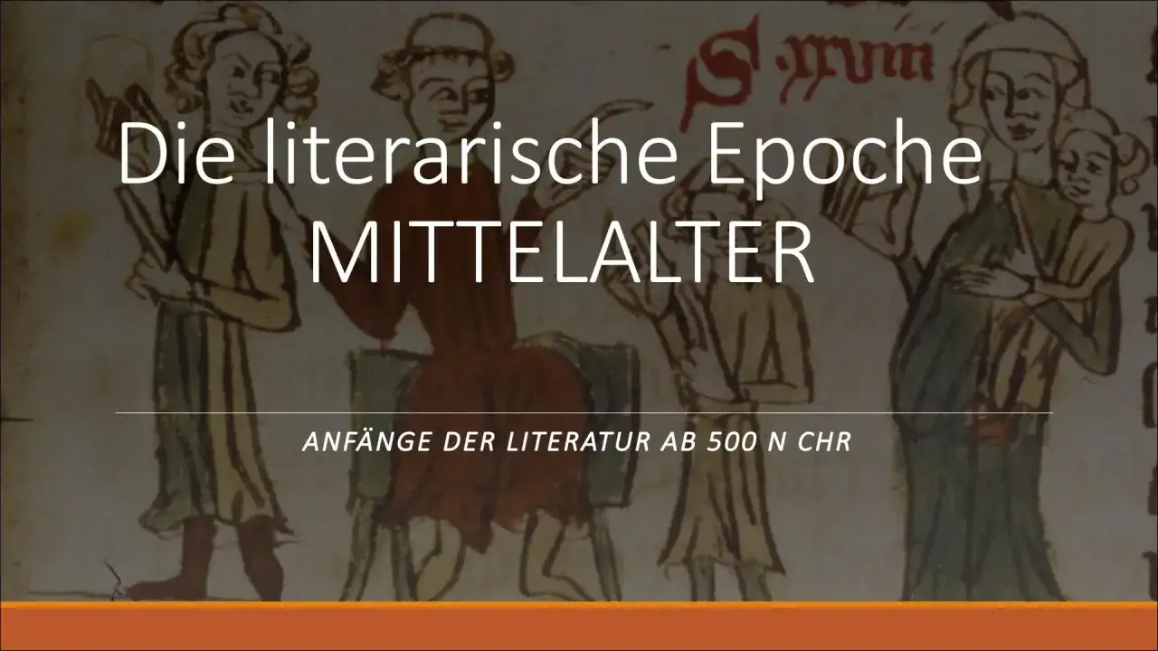 Mittelalterliche Illustration von Menschen, die Texte lesen und schreiben.