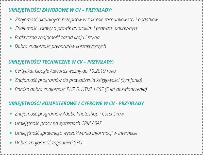 Umiejętności w CV: Co wpisać, by rekruter zaprosił Cię na rozmowę?