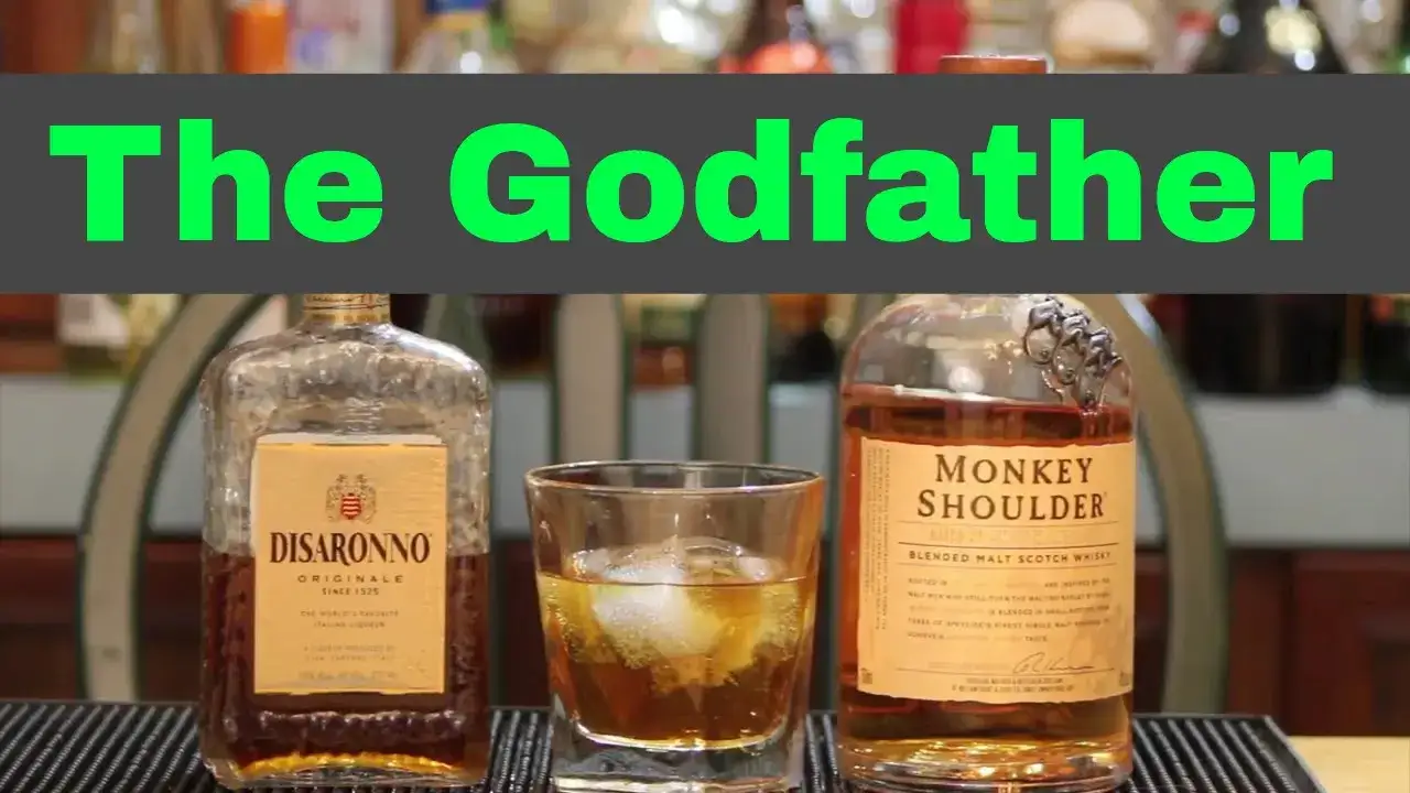 The Godfather: Jak zrobić kultowy drink whisky z amaretto?