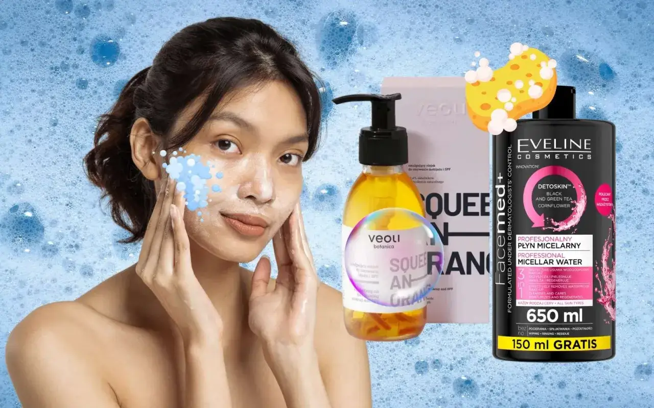 Tonik do demakijażu? Błąd! Jak prawidłowo oczyszczać twarz.
