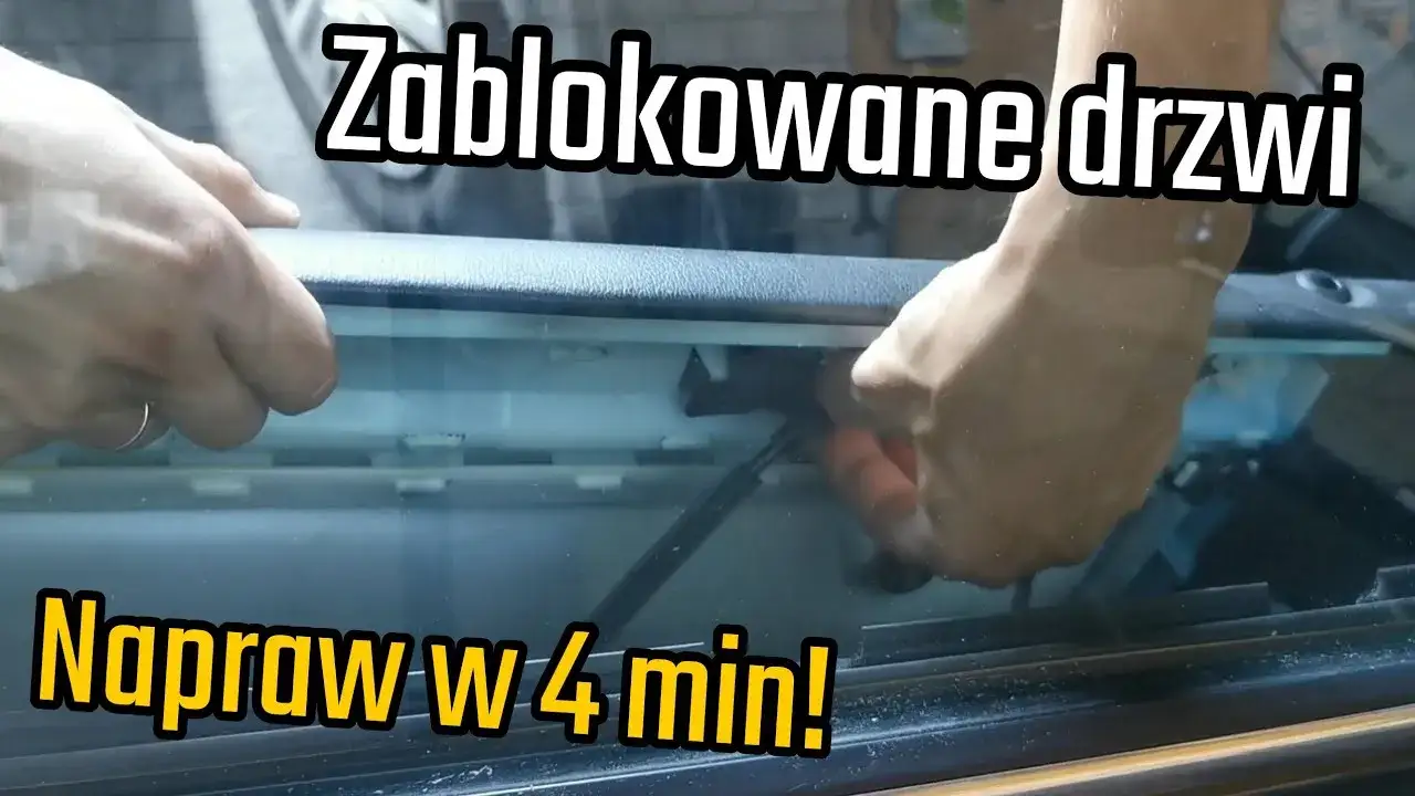 Jak otworzyć zablokowane tylne drzwi w samochodzie bez stresu