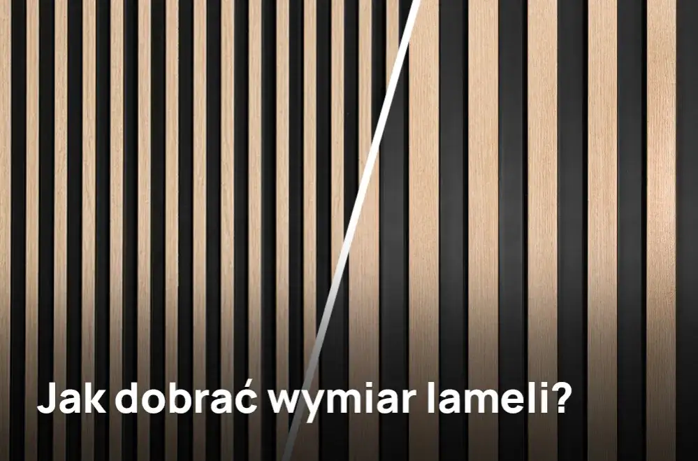 Ile lameli na metr? Proste obliczenia dla idealnego efektu