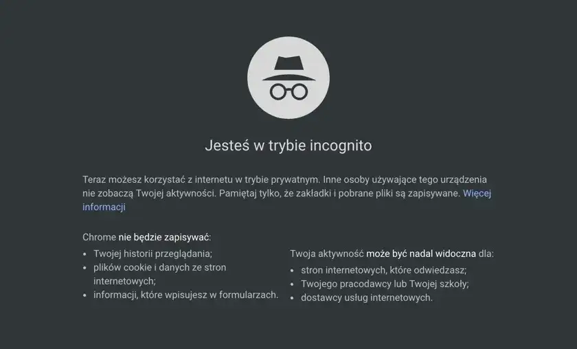 Jak włączyć tryb incognito na laptopie i chronić swoją prywatność