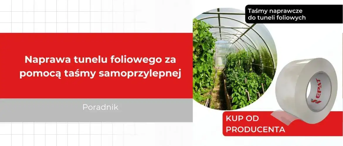 Naprawa folii tunelu: Jak skutecznie załatać dziurę?