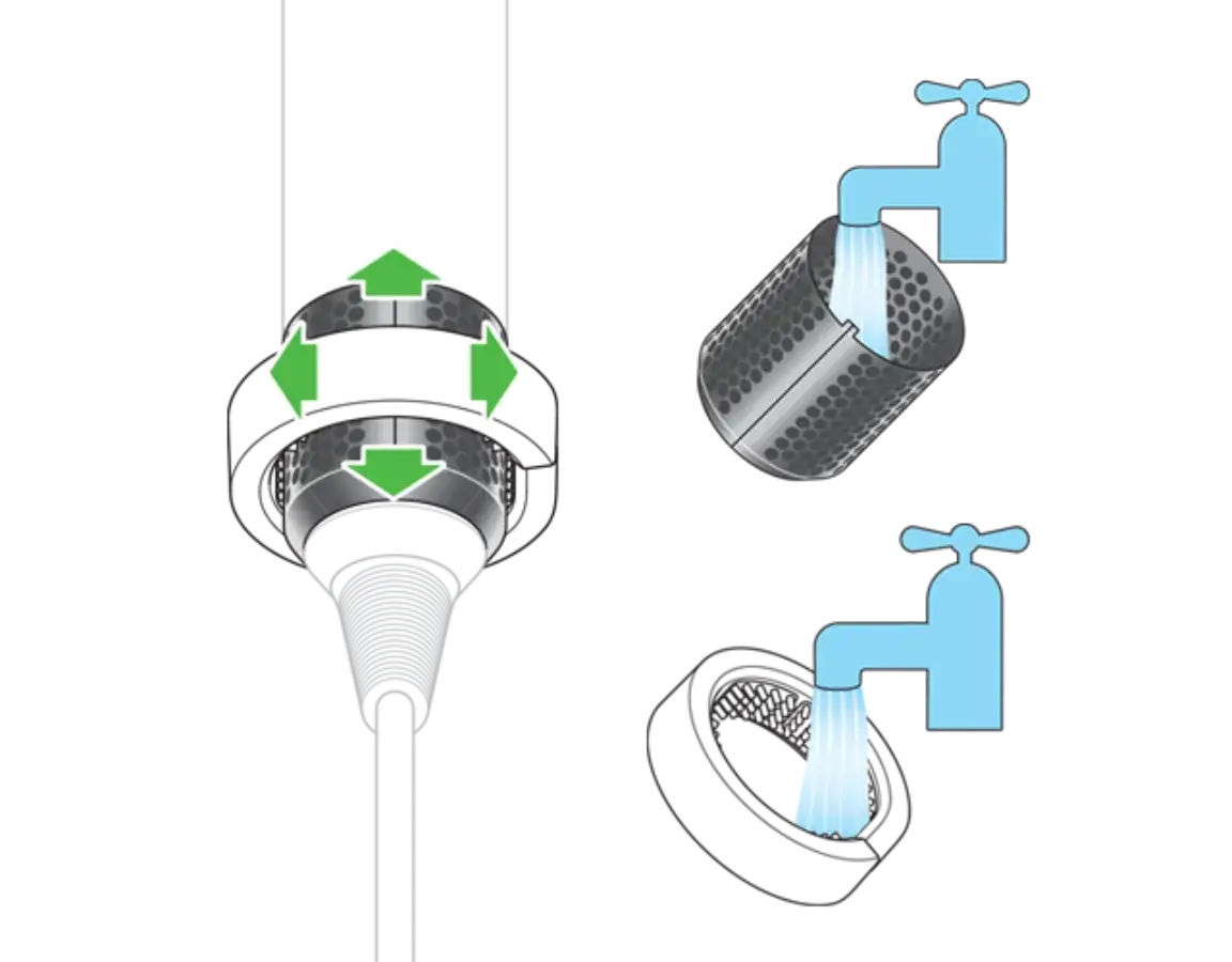 Jak czyscić filtr Dyson Airwrap, aby uniknąć problemów z urządzeniem