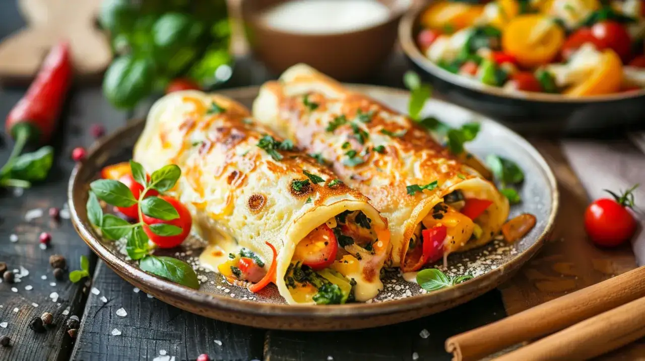 Naleśniki z warzywami zapiekane: obiad w 20 minut dla całej rodziny