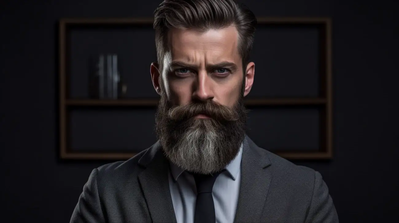 Włosy męskie z przedziałkiem: Klasyczny styl dla nowoczesnego mężczyzny