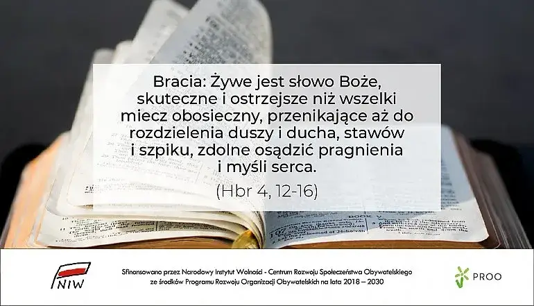 Oto słowo Boże: Jak głęboko przeżyć Ewangelię?