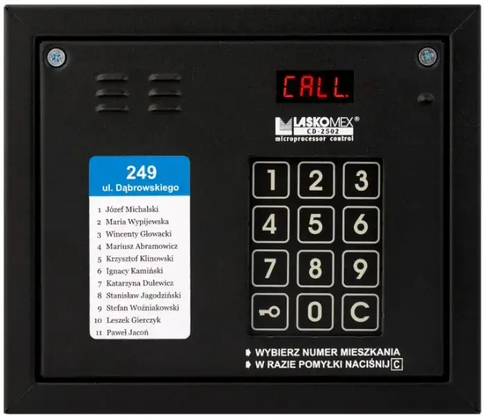 Programowanie domofonu: brelok, kod. Kiedy samodzielnie, kiedy fachowiec?