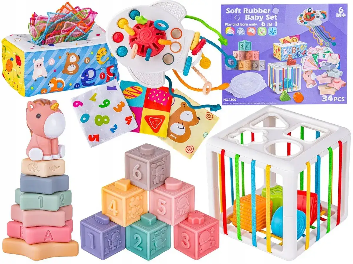 Zabawki sensoryczne dla 6-miesięcznego dziecka: Wybierz mądrze i bezpiecznie!