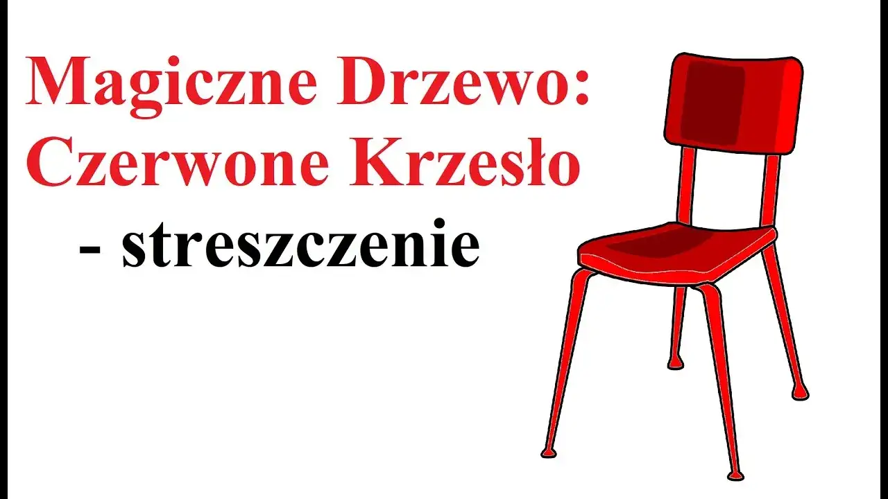 Jak powstało czerwone krzesło? Tajemnica magicznego pochodzenia
