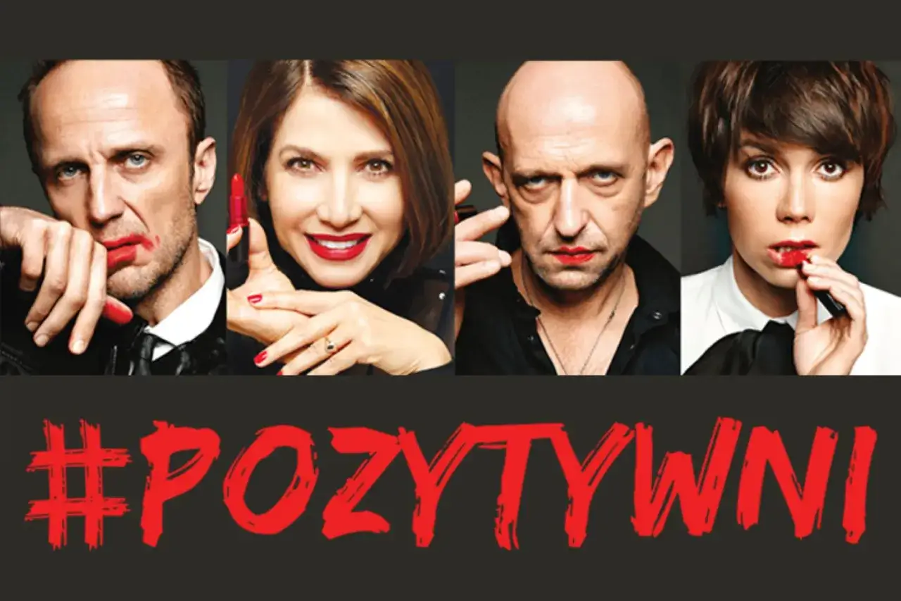 Obsada spektaklu Pozytywni – poznaj aktorów i ich role w sztuce