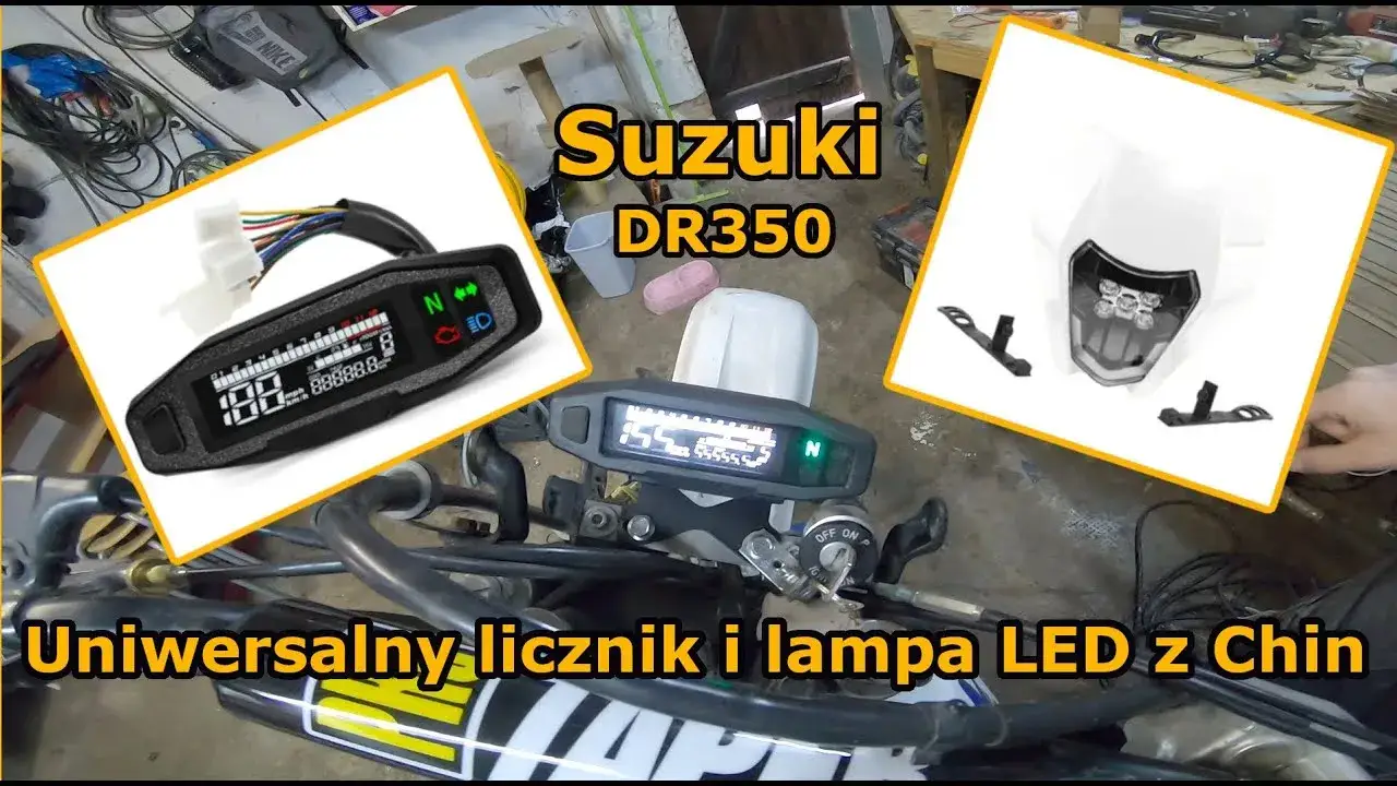 Uniwersalny licznik motocyklowy: Podłączysz go sam! Poradnik