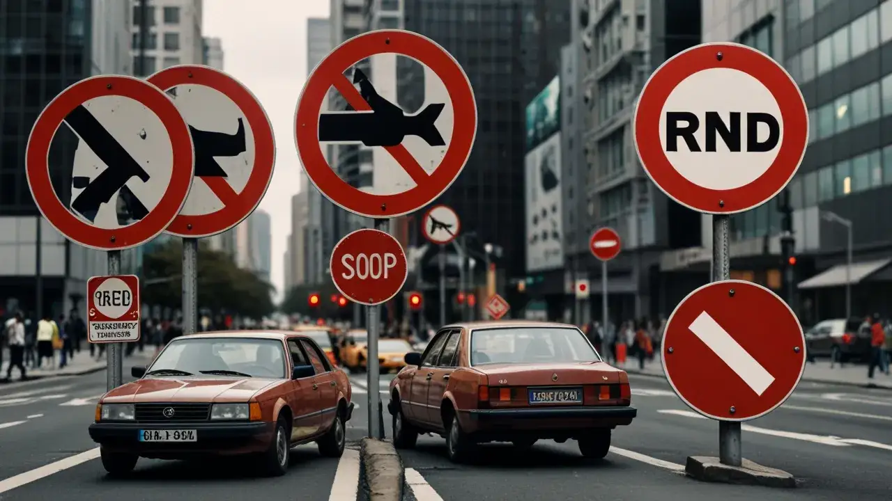 Top 5 najczęściej łamanych znaków zakazu. Czy Ty też to robisz?