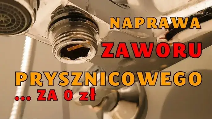 Wymiana przełącznika natrysku baterii wannowej - prosta naprawa krok po kroku