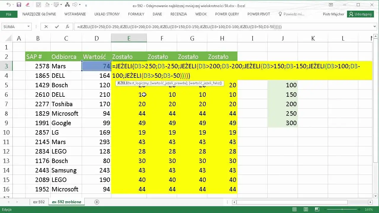 Jak dodać 20 do liczby w Excelu i uniknąć błędów w obliczeniach