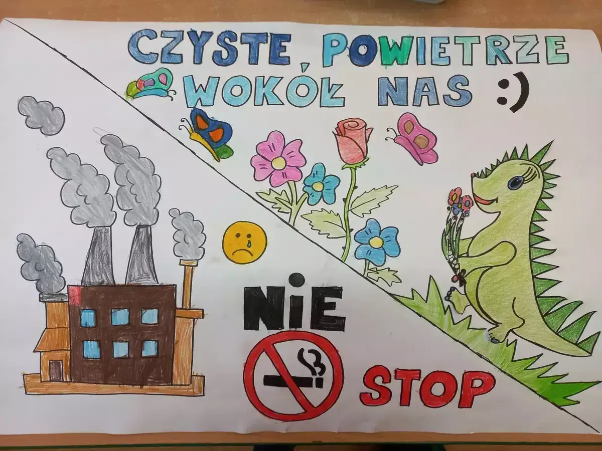 Plakaty Czyste Powietrze do pobrania – wspieraj czyste powietrze w szkołach