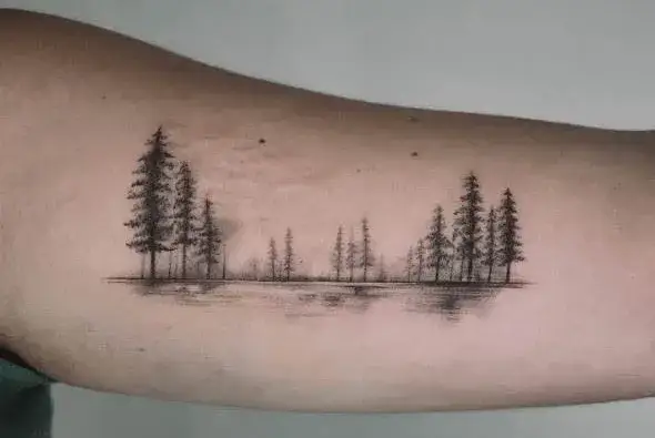 Motyw lasu tatuaż: odkryj jego głębokie znaczenie i stylowe wzory