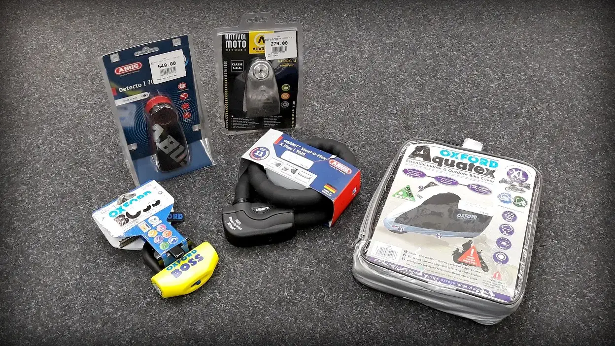 Najlepsze kotwy zabezpieczenia motocykla, które zapobiegają kradzieży