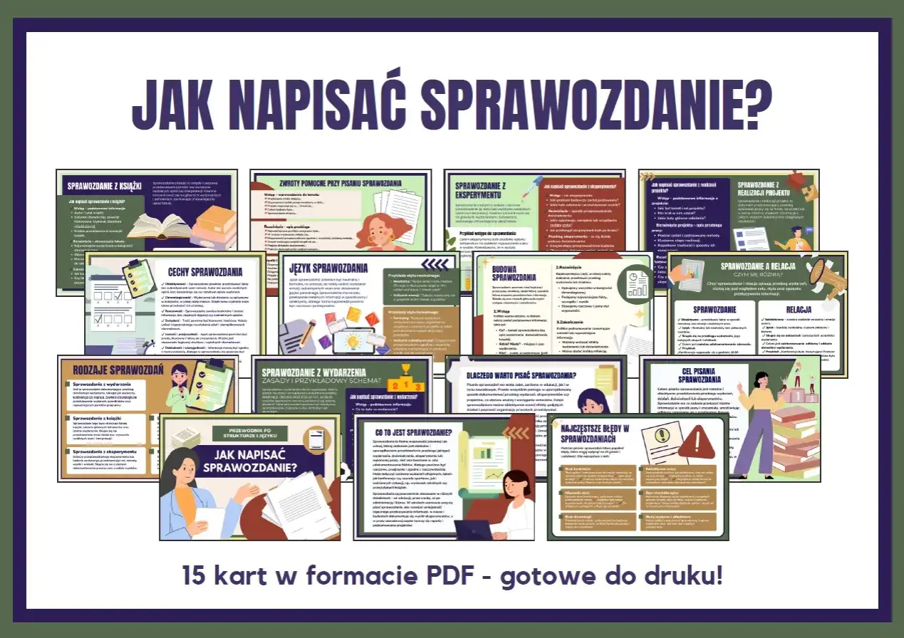 Jak napisać sprawozdanie z nauczania zdalnego, aby uniknąć błędów?