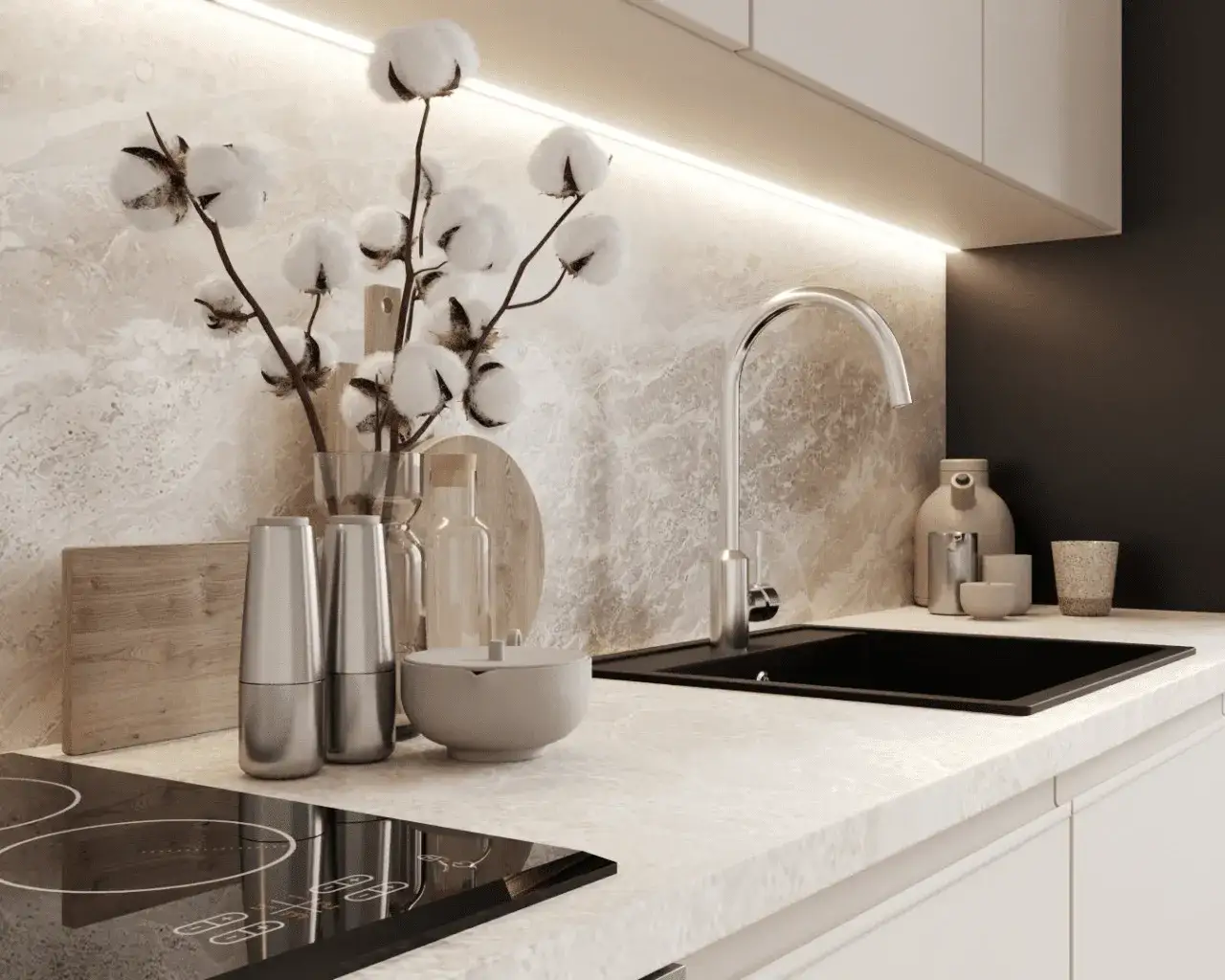 Jakie blaty do beżowej kuchni wybrać, aby uniknąć rozczarowania?