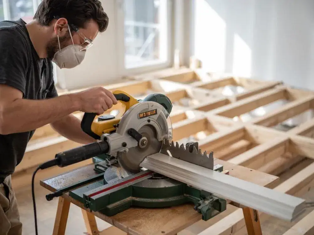 Jak przyciąć listwę 45°? Poradnik krok po kroku