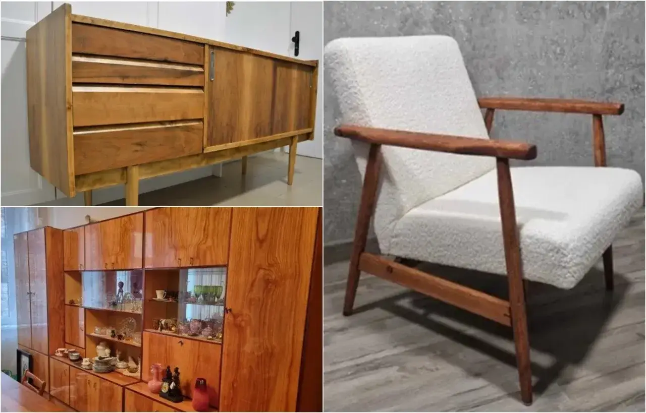 Meble z lat 70.: wycena, ceny, sprzedaż. Odkryj wartość!