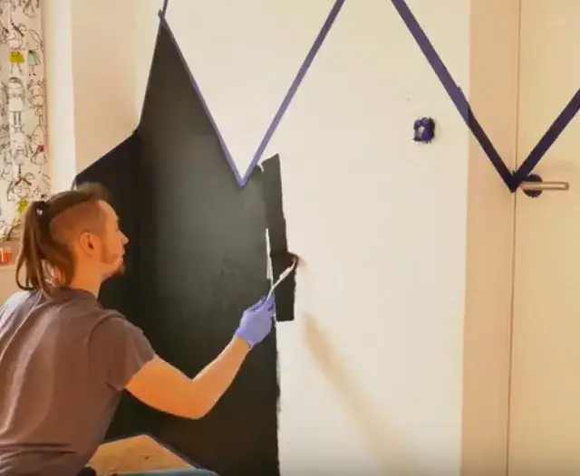 Kreatywna aranżacja pokoju dziecka - farba tablicowa