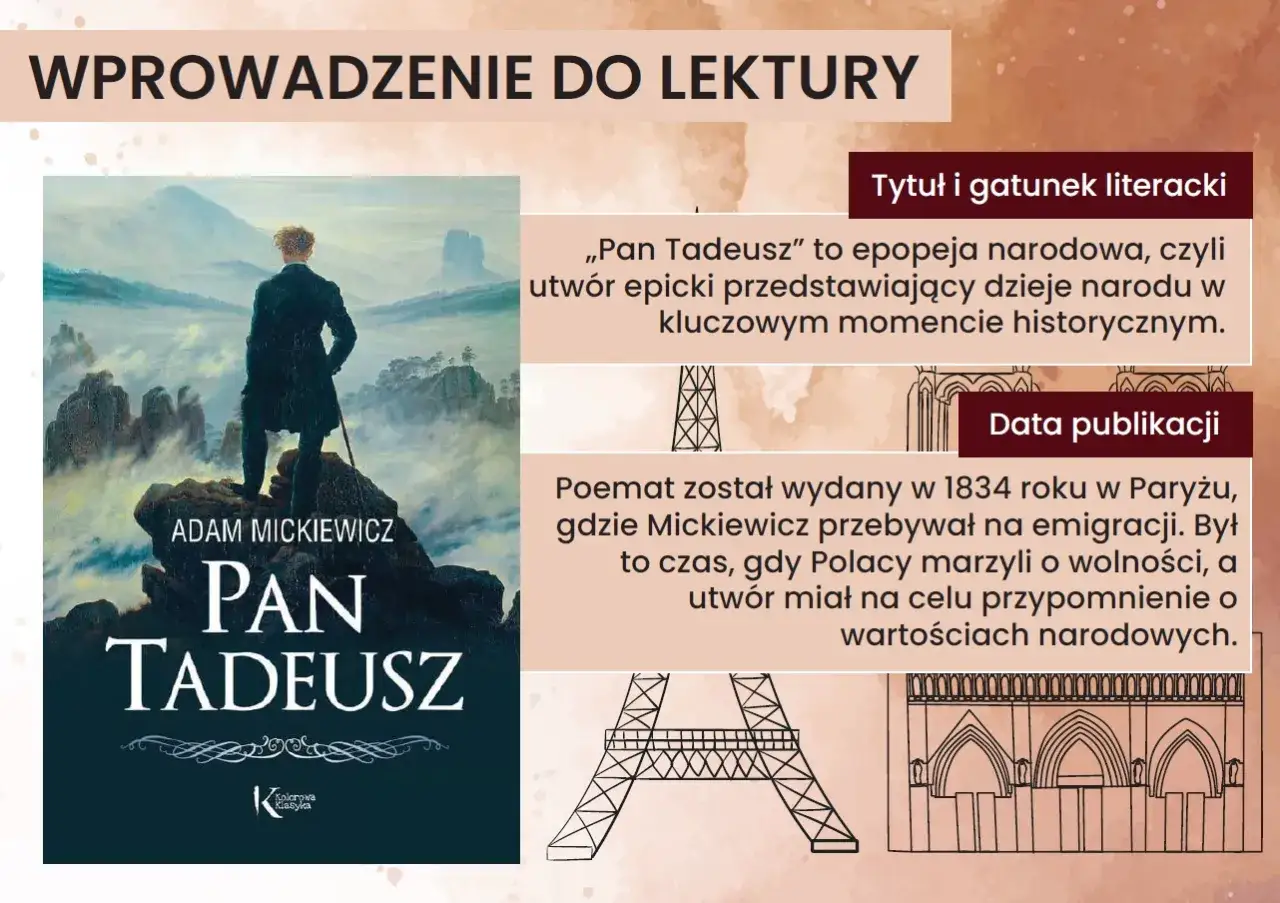 Pan Tadeusz: Jaki gatunek literacki i dlaczego?
