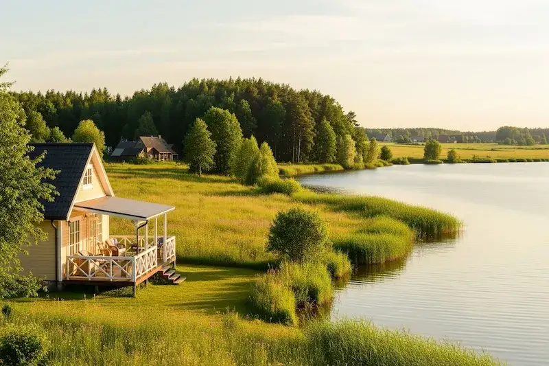 Najlepsze domki nad jeziorem Lubie na wymarzone wakacje z rodziną