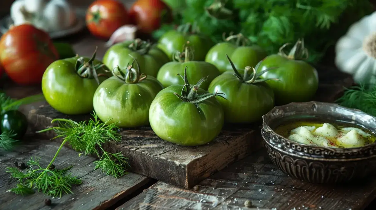 Kiszone zielone pomidory po gruzińsku: Oryginalny przepis z Kaukazu