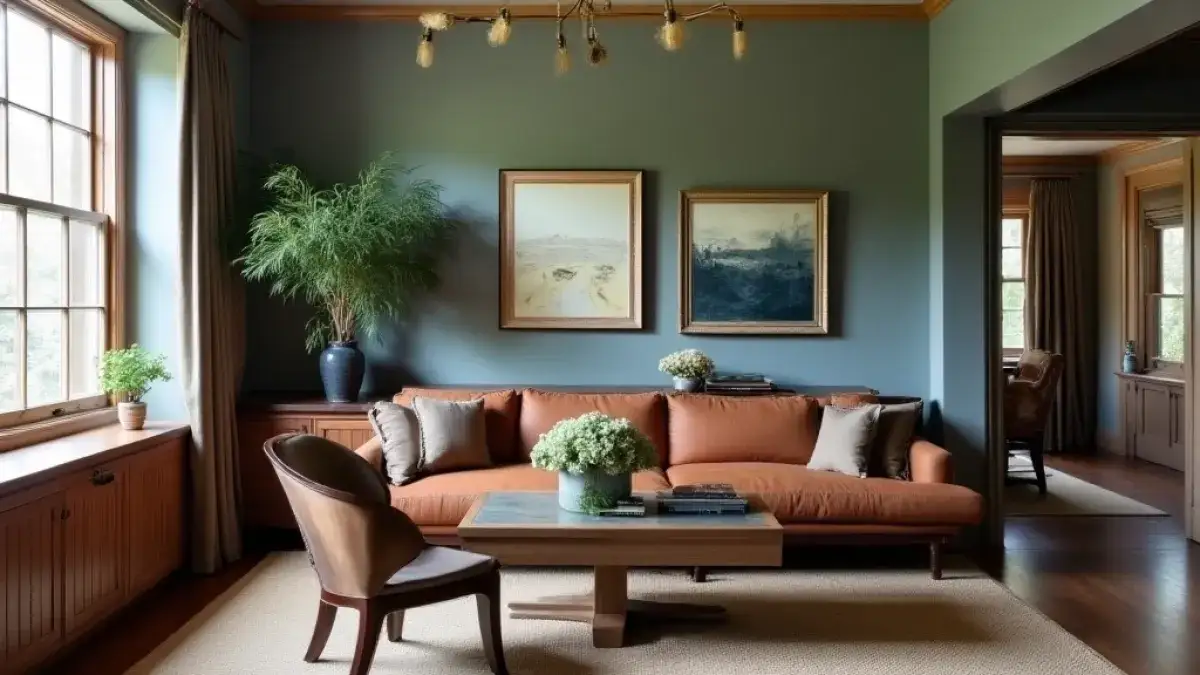 Jakie kolory ścian najlepiej pasują do mebli ciemny orzech? Zobacz!