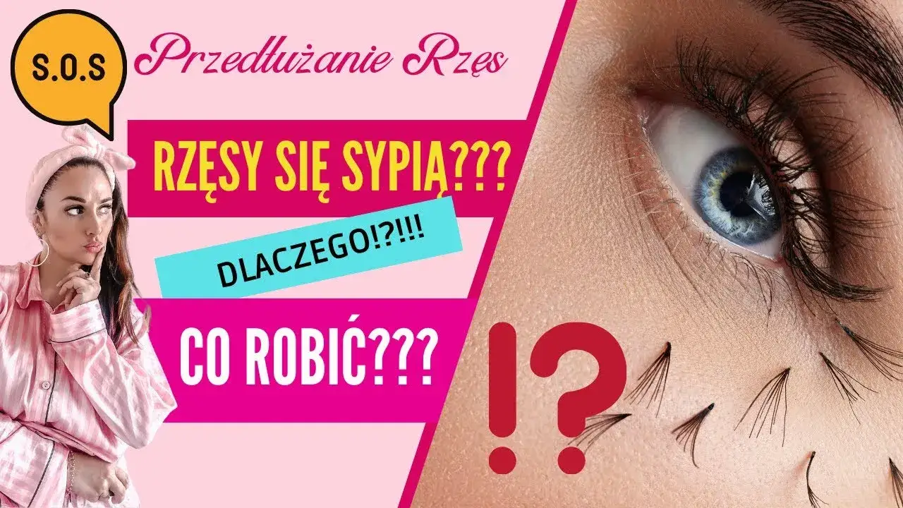 Rzęsy się nie trzymają? Poznaj błędy i wydłuż trwałość aplikacji!