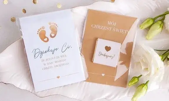 Jak samemu zrobić podziękowania dla gości na chrzest, by były niezapomniane