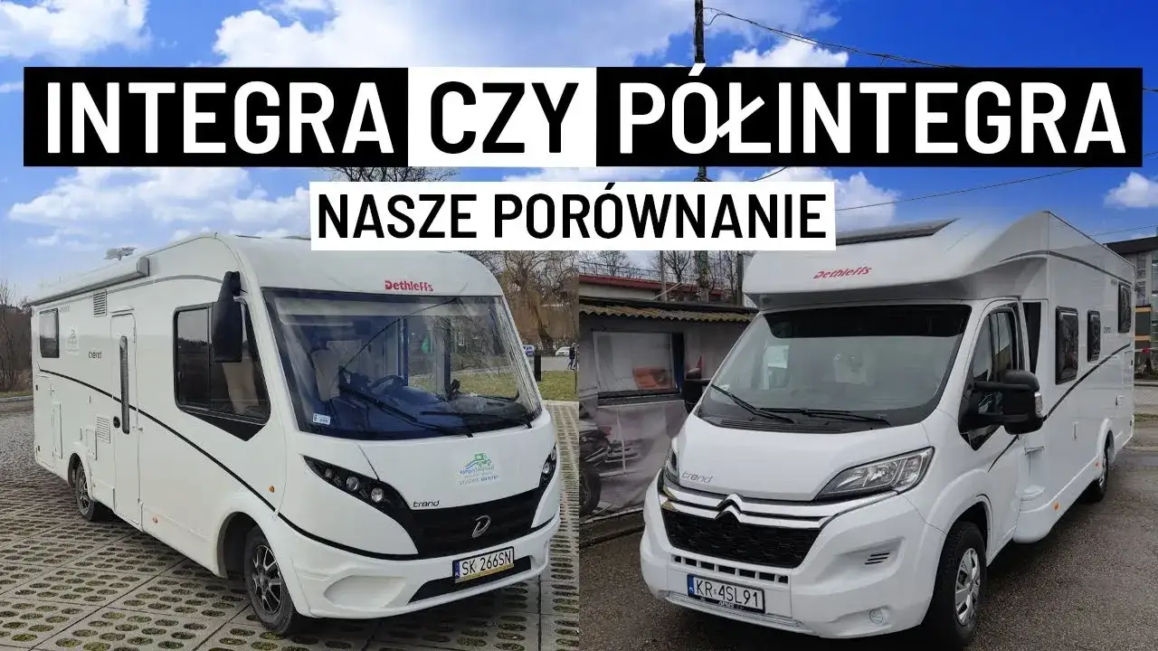 Kamper integra czy półintegra - który wybór zapewni większy komfort?