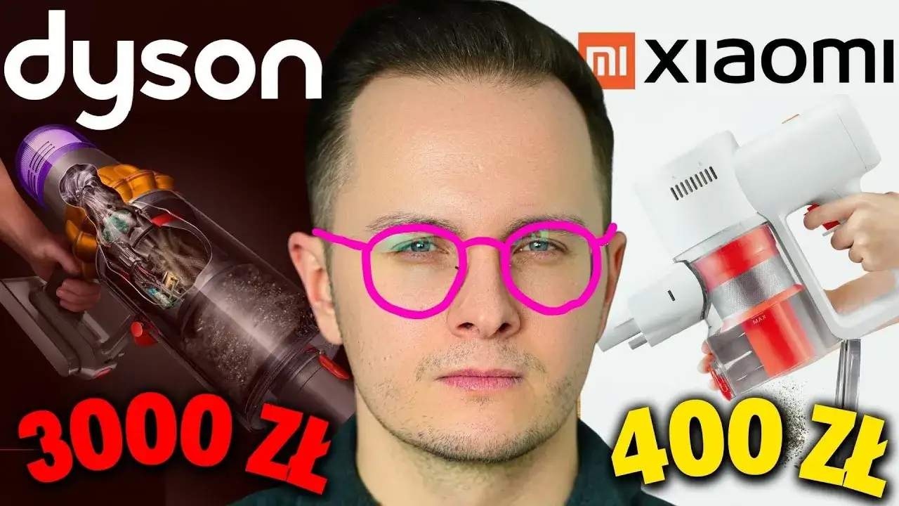 Odkurzacz Dyson czy Xiaomi - który wybór zaoszczędzi Twój czas?