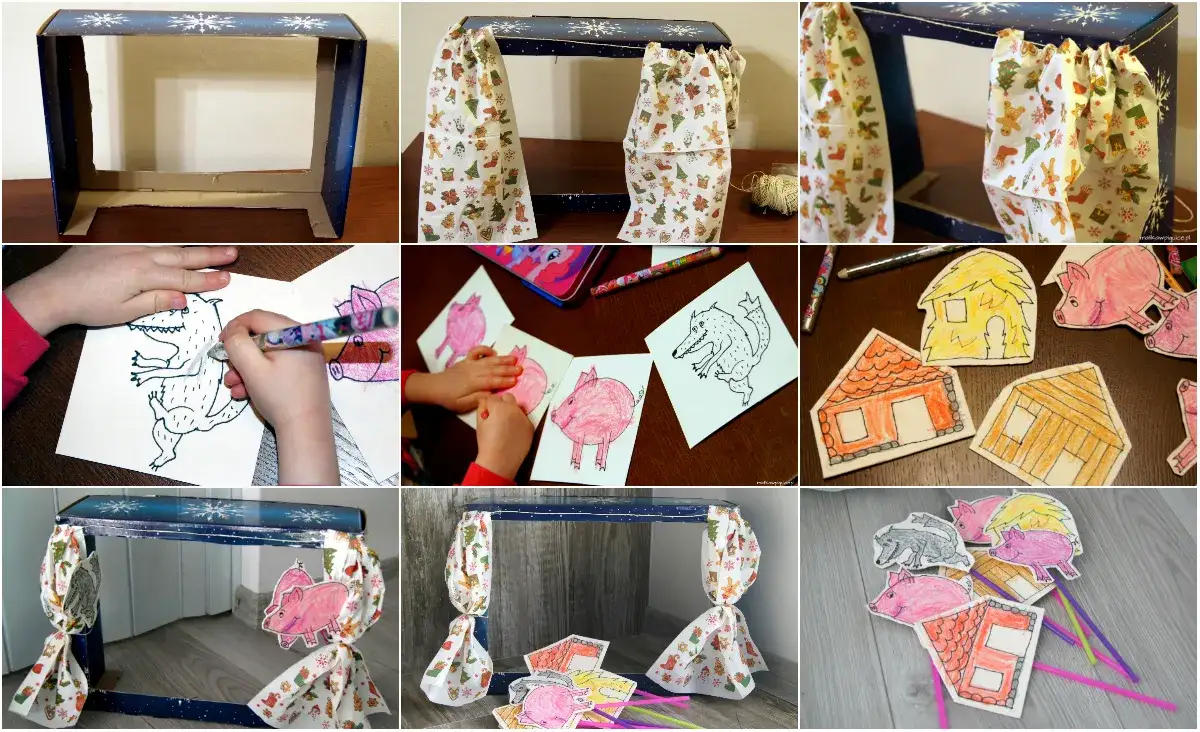 Jak zrobić teatrzyk z kartonu - proste pomysły na kreatywne zabawy