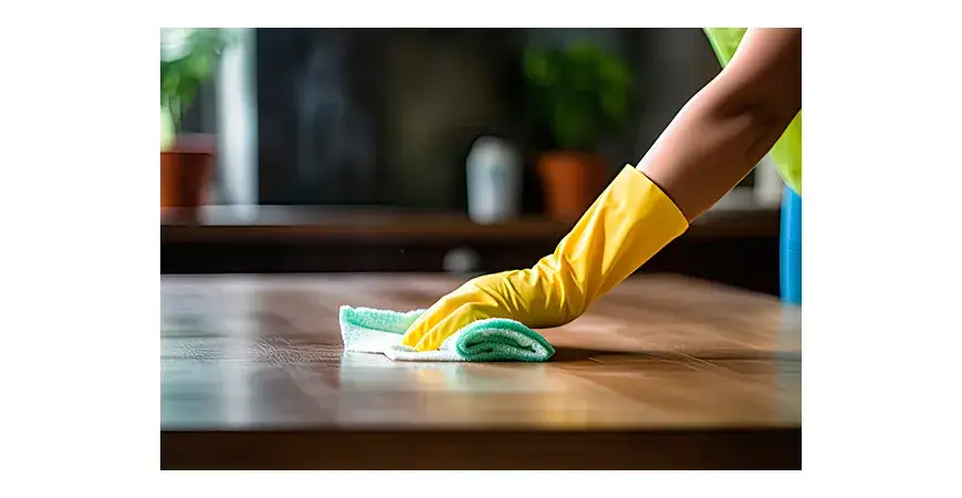 Czym czyścić meble z okleiny: skuteczne metody bez ryzyka uszkodzeń