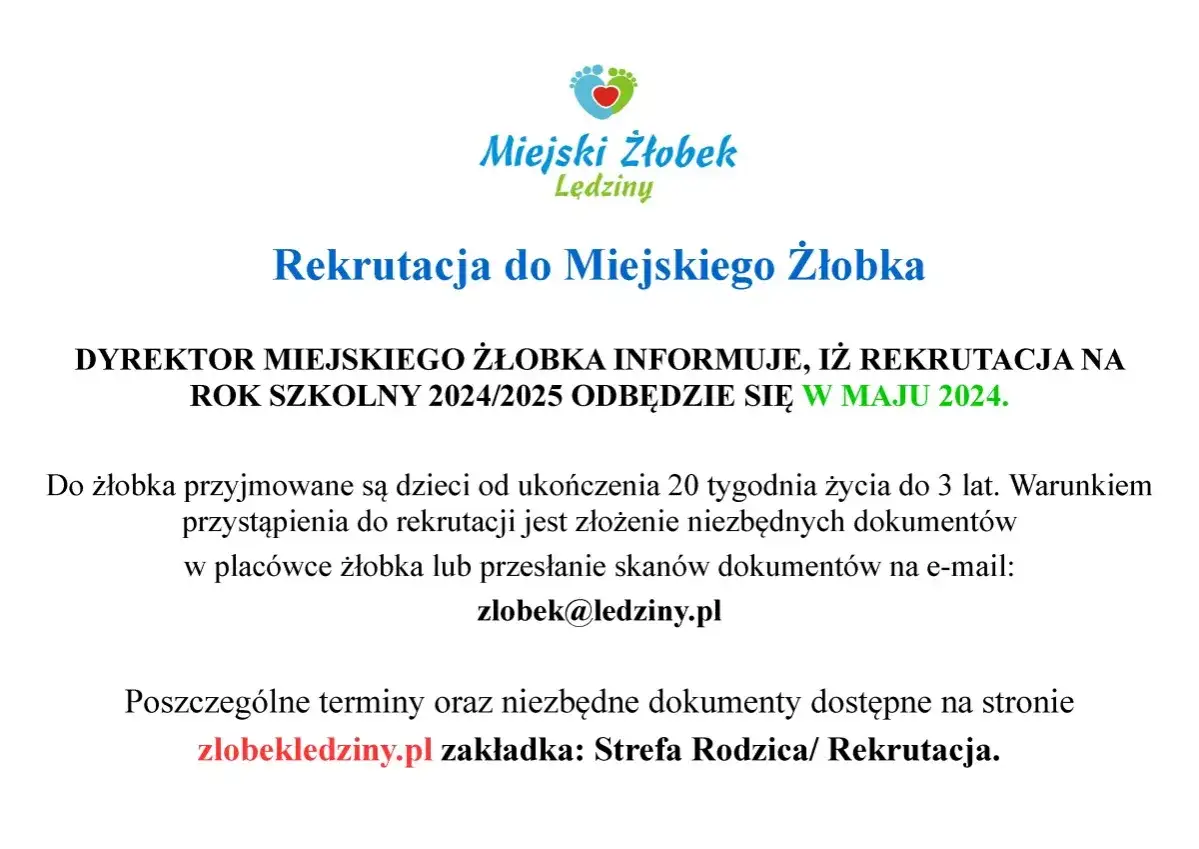 Kiedy zapisy do żłobka? Sprawdź terminy i ważne informacje