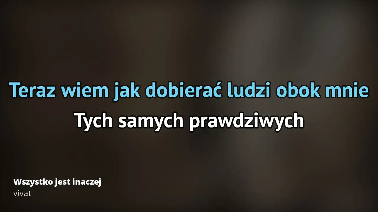 Tekst piosenki Vivat wszystko czego chcesz - popularna ballada disco polo