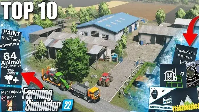Jak przenieść budynek w Farming Simulator 22 - proste sposoby i mody