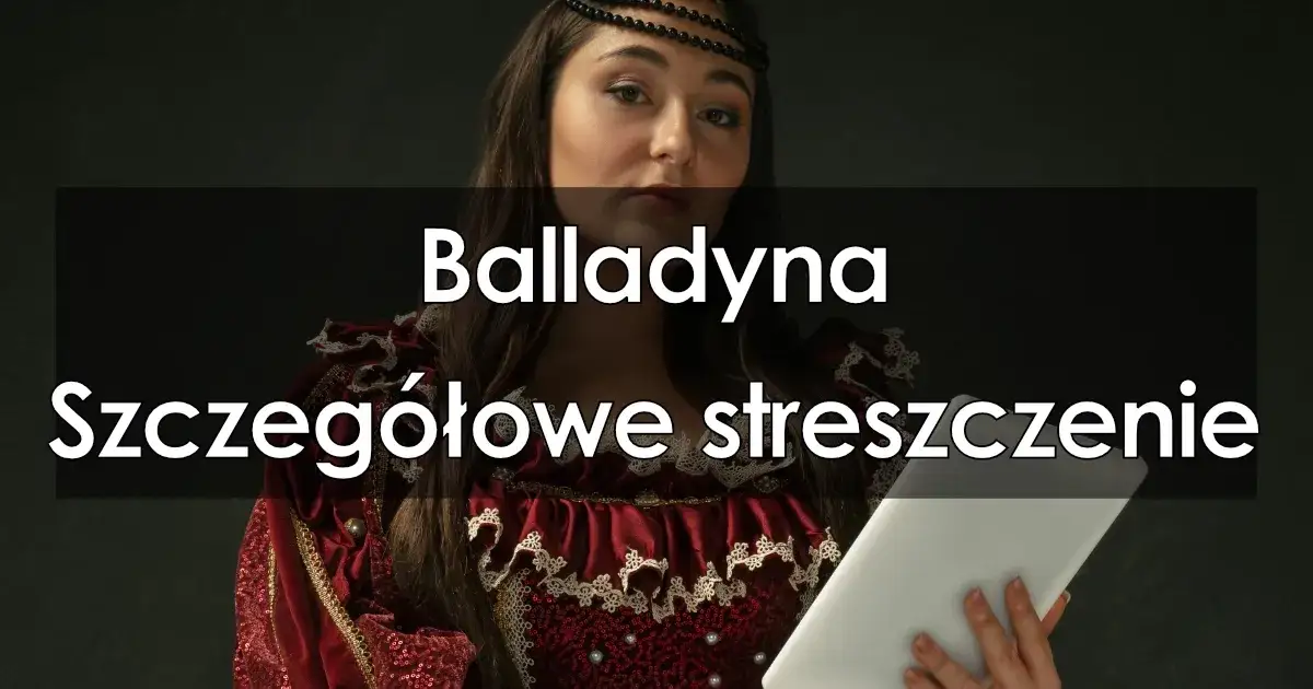Balladyna Test z odpowiedziami PDF - Darmowy Download