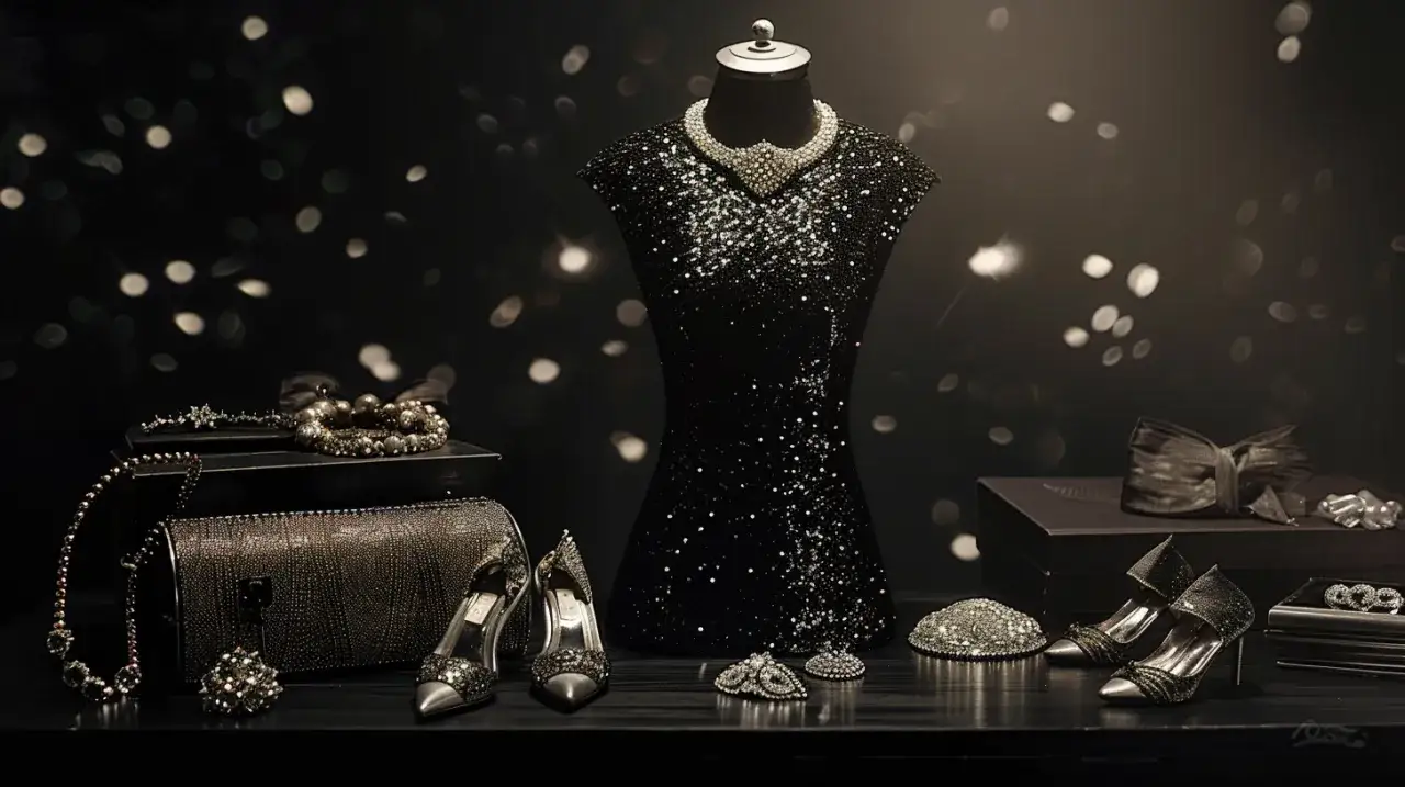 Czarna błyszcząca sukienka: Jak ją stylizować? Genialne pomysy!