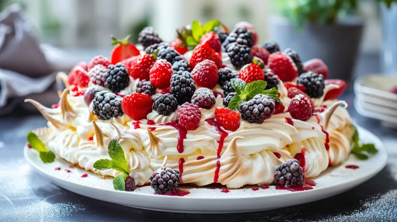 Jak zrobić beza pavlova z 4 białek? Przepis krok po kroku